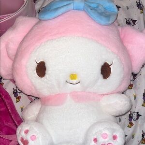 My Melody Sanrio plushie backpack